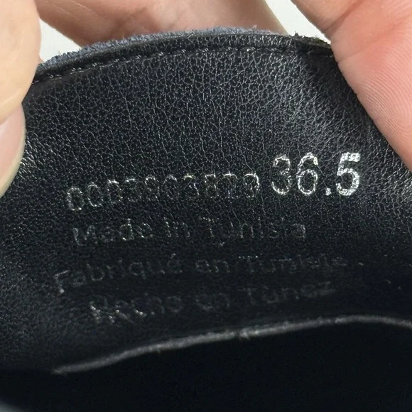 Free People Size EU 36.5 / US 6 Jade‎ Zoe Slip On Loafers Platform Heels - Picture 11 of 12